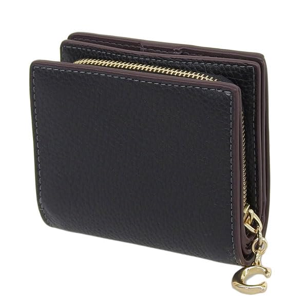 Geldbörse Bifold Kompakte Faltgeldbörse Outlet Marke Leder CM216 HERITAGE SNAP WALLET Heritage Snap Wallet [Coach] Damen (Schwarz) [Artikel]