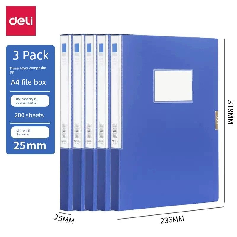 

Пластиковый Набор для Хранения Документов Набор для Хранения Документов Многоуровневый A4 Хранение Документов Документальный Ящик Хранение Материалов Многоуровневая Полка для Хранения Документов Зажим для Хранения Файлов Blue Plastic / 25mm Back Width / P