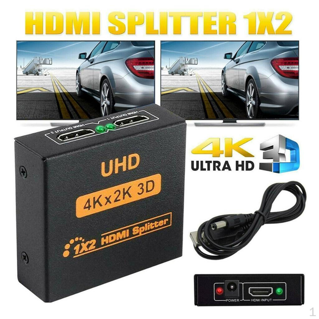 

4K@30HZ 1080P 3D 1 4K 1×2 видеопереключатель для PS3