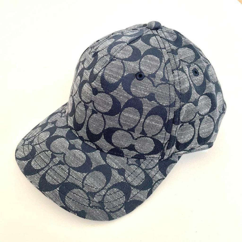 [USED] Coach Signature Baseball Hat, Men's, Sizes XS and S