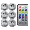 LED car decorative lights USB Wireless Remote Music Control Multiple Modes voice controlled atmosphere RGB interior footwell New