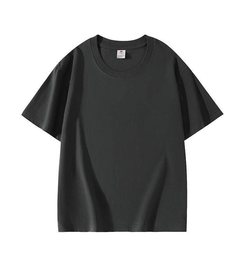 Korean Style 2025 Summer Pure Cotton Round Neck Short Sleeve Women's Casual T-shirt