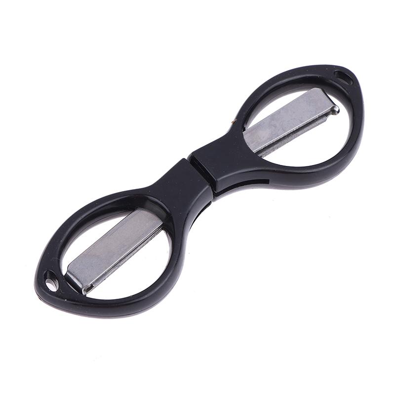 Multifunctional Needlework Scissors Portable Folding Scissors Carbon Steel Fishing Line Cutting Tools Mini Tackle Supplies