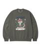 WILDROCK Hollysheesh Holyday Cat Pigment Oversized Sweatshirt_5 Col