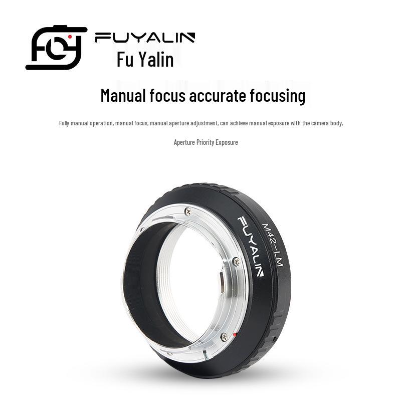 M42-LM Topless Adapter Ring Converts Tai Kuma M42 Lenses To Tian Gong Leica M-mount Bodies.