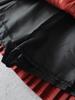 Women's High-Waisted Gray Pleated Wool Blend Mini Skirt - Elegant, Anti-Exposure Design for Autumn/Winter 2025