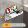 Wall-Mounted Toilet Paper & Tissue Box Storage Rack