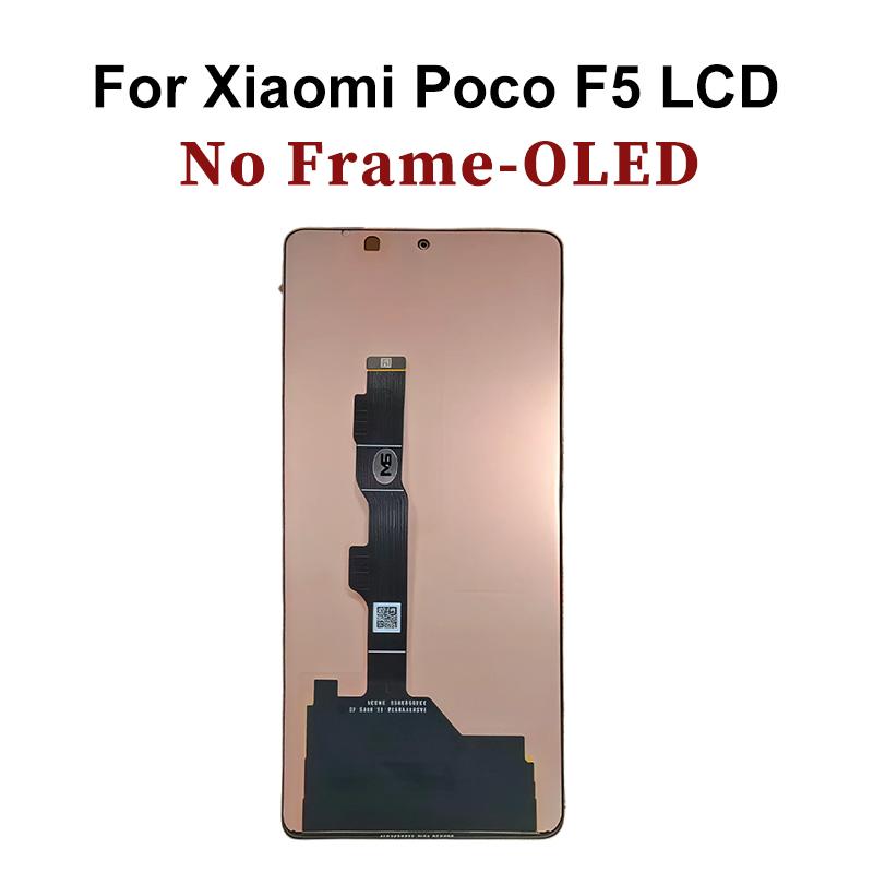 AAA++ OLED For Xiaomi Poco F5 Pro LCD Touch Screen 23049PCD8G Display Digitizer For Poco F5 LCD 23013PC75G Replacement Parts 1