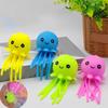 1Pc Octopus Bath Toy Sponge Absorbent Sensory Fidget Toys Squeezing Stress Relief Toys Kids Summer Swimming Pool Play Water Toy