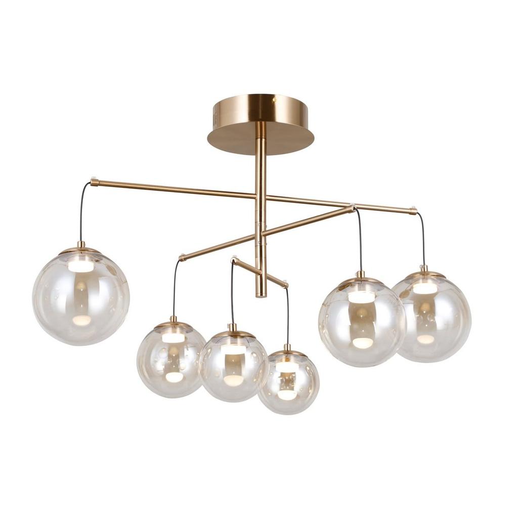 Lampa Wisząca LED 30W VELADA PND-34381-6-HBR Italux