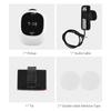Piezo snímač Univerzální bez vrtání Samolepící snímač 6,5 mm audio rozhraní pro reproduktor,