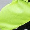 1 Pair Night Riding Safety Cycling Shoe Cover Waterproof Design Elastic Cuff Convenient On Off Reflective Night Safety