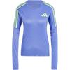 Adizero Women's Running Long-Sleeve T-Shirt Blue/Lime IT2187