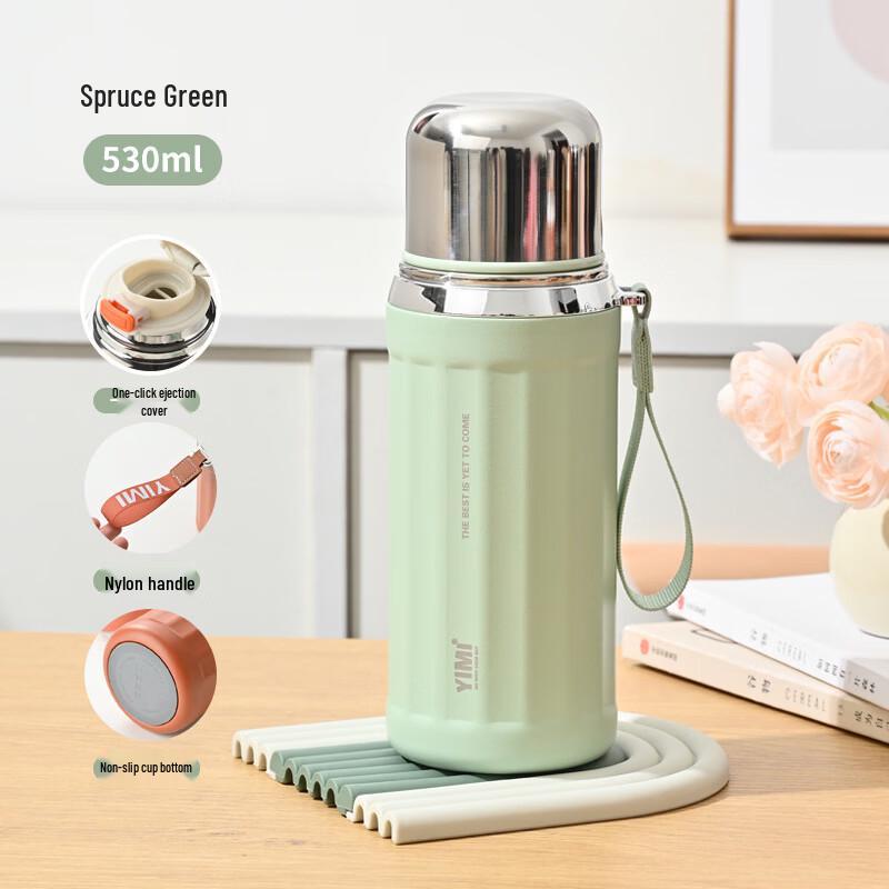 OLOEY Portable 316 Stainless Steel Insulated Water Bottle