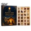 Countdown to Christmas Calendar 2026 Nativity Story Advent Calendar 24 Days Family Holiday Tradition Decor with 2D Acrylic Religious Keepsake