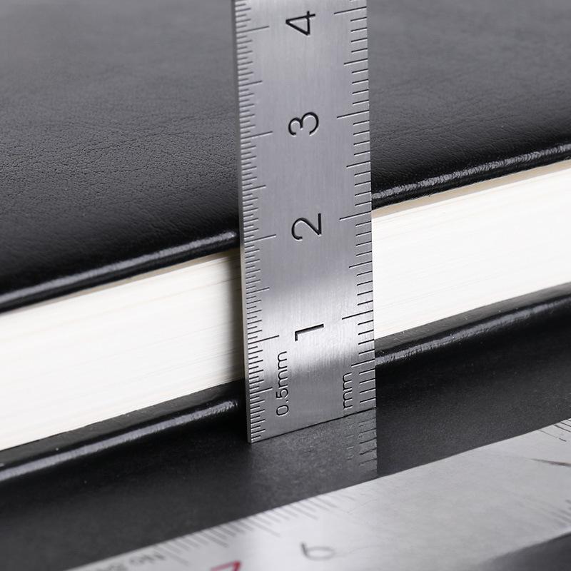 Edelstahl-Lineal, 15/20/30/50cm - Präzisions-Bürowerkzeug