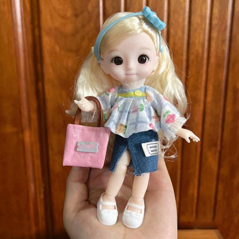 Fashion High-end Dress Up Mini Doll Dresses Skirt Suit High Quality 17cm Doll Clothes