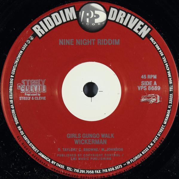 

7inch Record WICKERMAN Girls Gungo Walk VPS8689 VP Records 2001 US Reggae Ska Dub Used