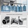 Aluminum Windproof Balcony Drying Rod - Top-Mounted, Hole-Punching Design for Secure Clothes Hanging
