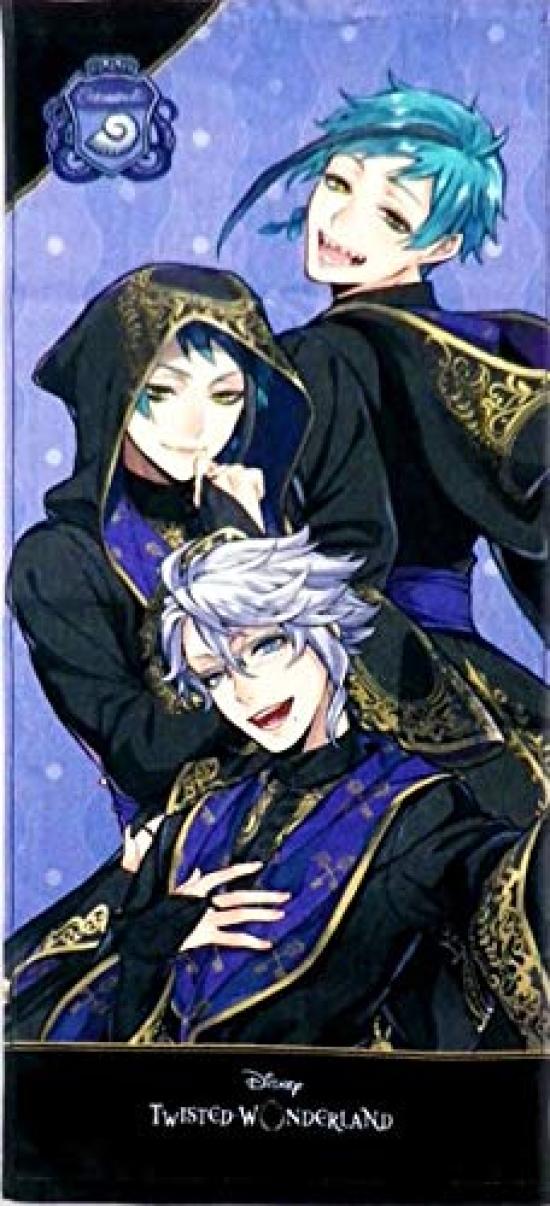 

Хаяси Disney Twisted Wonderland Лицевое полотенце Октавинелль Общежитие [015987] синий