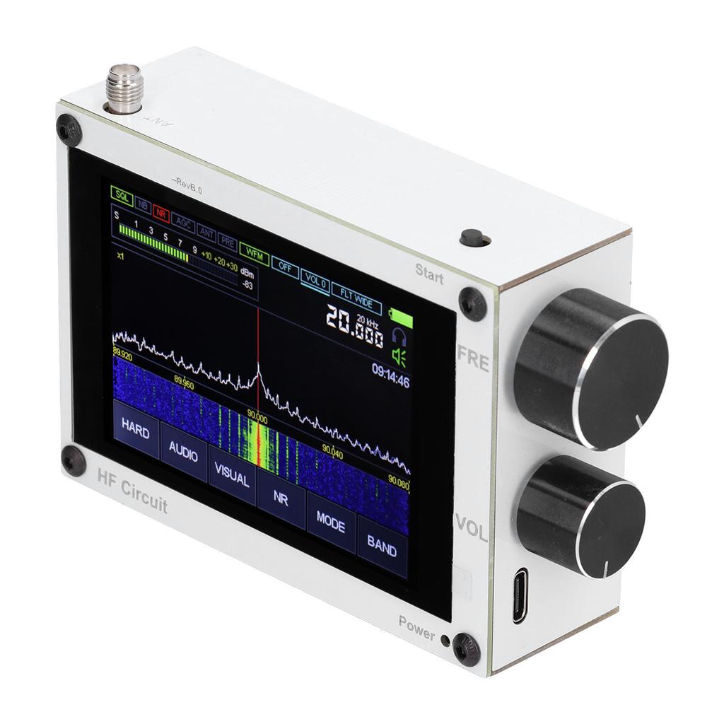 SDR Receiver Touch Screen Wireless Receiver Industrial Accessories 50kHz‑2GHz 3.5in