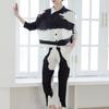 Plara Touch Painting Wide Jacket And Pants Set