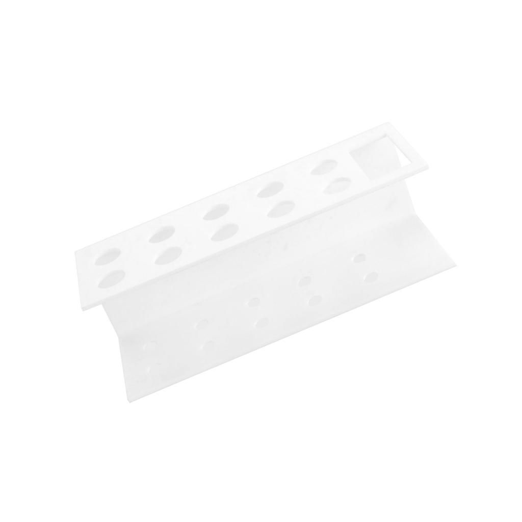 10 Slots Marker Pen Organizer Acrylic Wall Rack Stationery Hanger for Office and Classroom Teacher Whiteboard Supplies