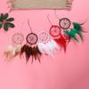 Tassel Dream Catcher Decoration for Car Ornaments Room Decor Dreamcatchers Wall Hanging with Rattan Bead Feathers Wind Chimes