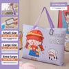Cartoon Toddler Quilt Storage Bag With Waterproof Oxford Fabric For Kids Bedroom And Travel Use