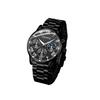 Men's Watch Casual Business Glass Quartz Watch Three-eye Calendar Fully Automatic Movement Watch Watch Large Dial Luminous