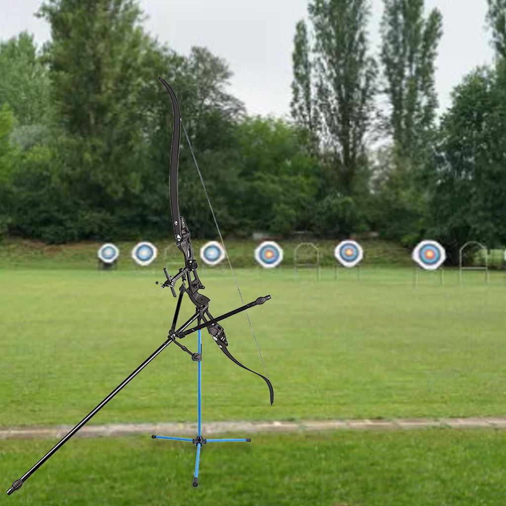 Archery Recurve Bow Stand Holder    glass Archery Bow Stand for Recurve Bows Compound Bows  bow