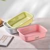 Rectangular Plastic Drain & Rice Sieve Basket