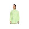 Dri-Fit Perfect Stretch 24.7 Fashionable Cool Comfortable Quick-Dry Loose Long Sleeve Shirt Women Shirts Fluorescent-Yellow Green HQ0237-701