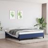 VidaXL Bed Frames Blue 160x200 Cm Fabric347080