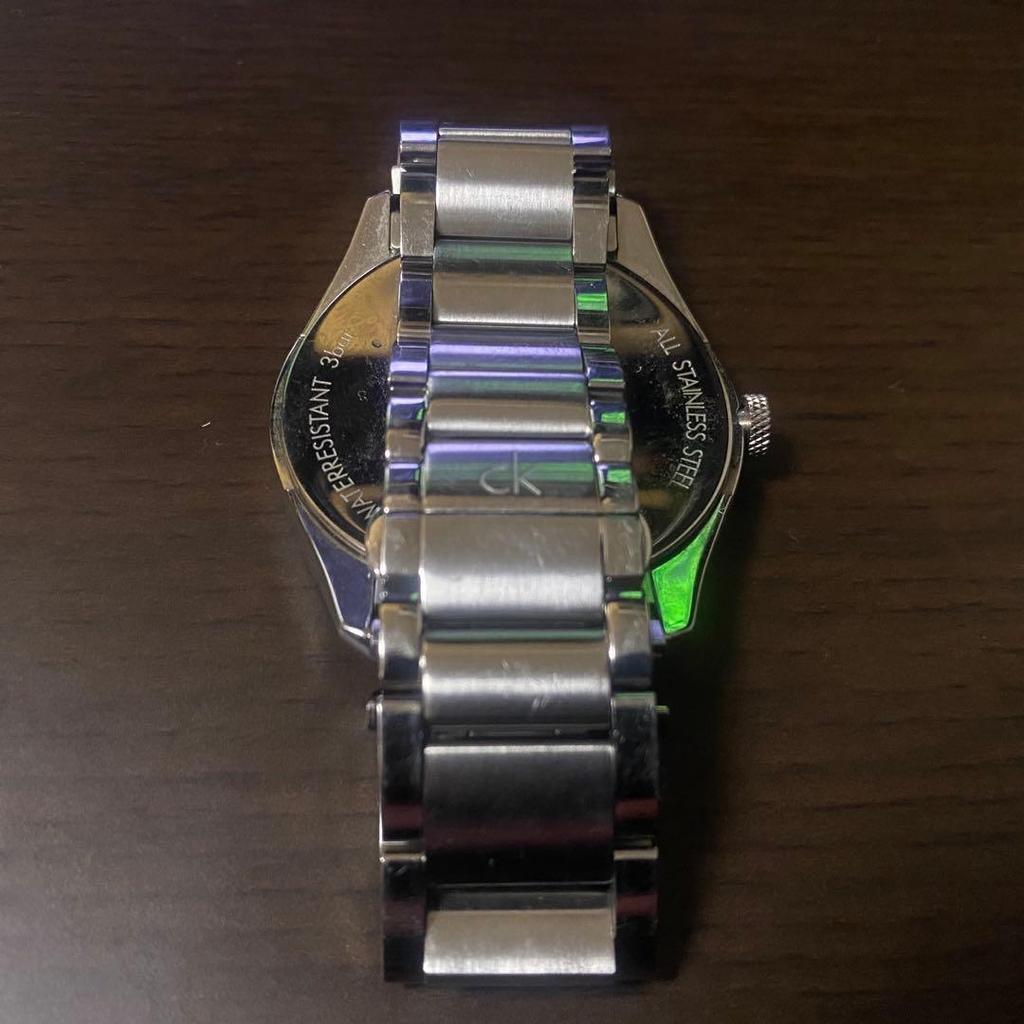 Used Price Reduced: Calvin Klein Stainless Steel / Silver / Silver / KG2 211