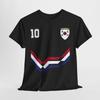 South Korea Number 10 Soccer Shirt, South Korean Flag Soccer Jersey Style Shirt