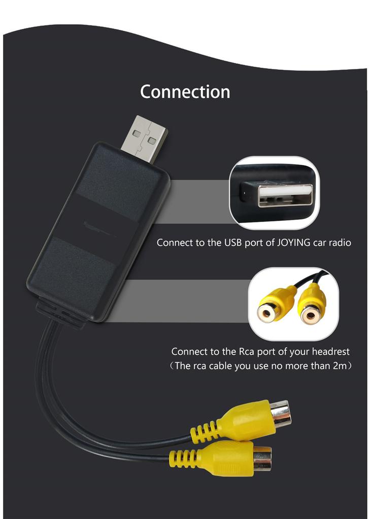 Video Signal Converter USB to RCA Interface MS9120