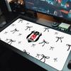 Besiktas Gymnastics Club Large Size Mouse Pad Large Gaming Table Cushion Non-slip Laptop Tablet Big Mousepad XXL Mat Mini PC Playmat With Lock Edge