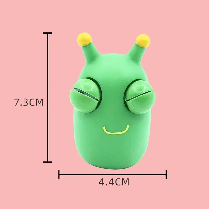 Creative Funny Releases Stress Gifts Slowly Rebounds Soft Moai Statue Squeeze Eyes Adult Kids Stress Relief Tabletop Ornament