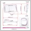 Coperchio Cinghia di Distribuzione Puleggia Ingranaggio Cam Trasparente Per 05-07 Mitsubishi Lancer Evolution 9 EVO IX 4G63t CT9A CT9W Policarbonato