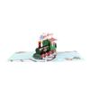 Christmas 3D Greeting Card Colorful Christmas Tree Creative Handmade Card
