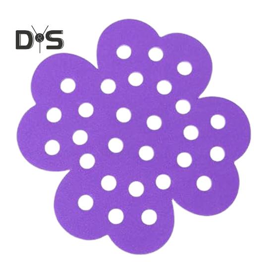 

Плавающий пчелиный остров, садовый поддон для поения пчел, поилка в форме цветка для пчел и бабочек, для наружного декора, жаждущие опылители фиолетовый