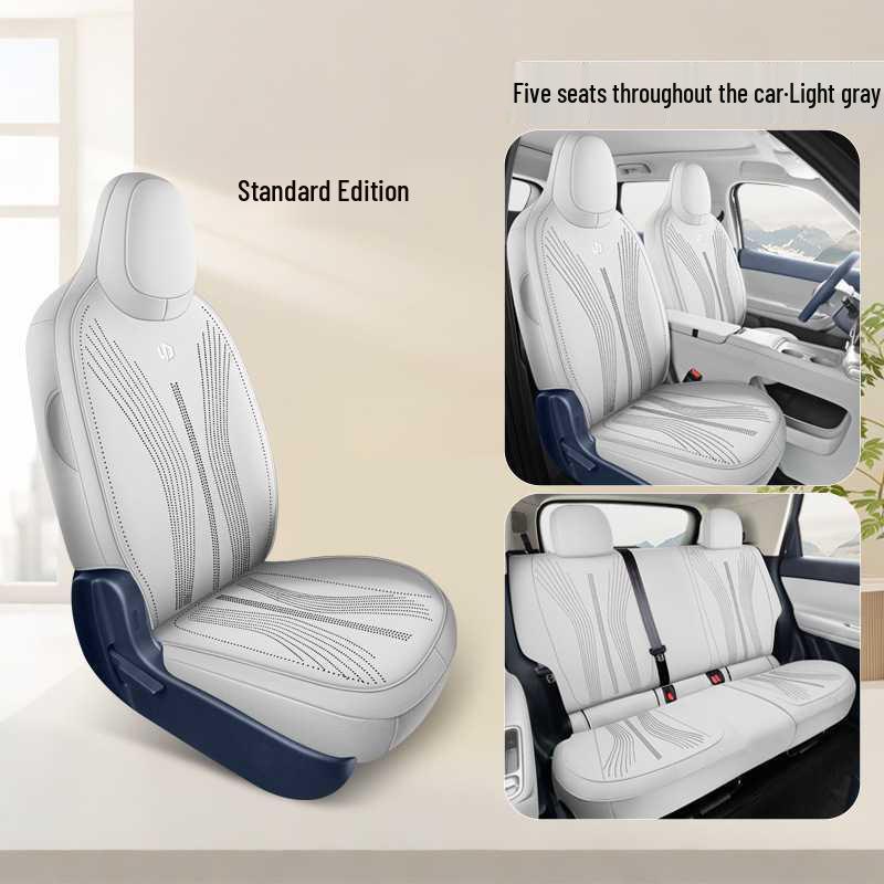 2026 Leapmotor A10 All-Season Universal Suede Seat Covers - Full Coverage Cushion