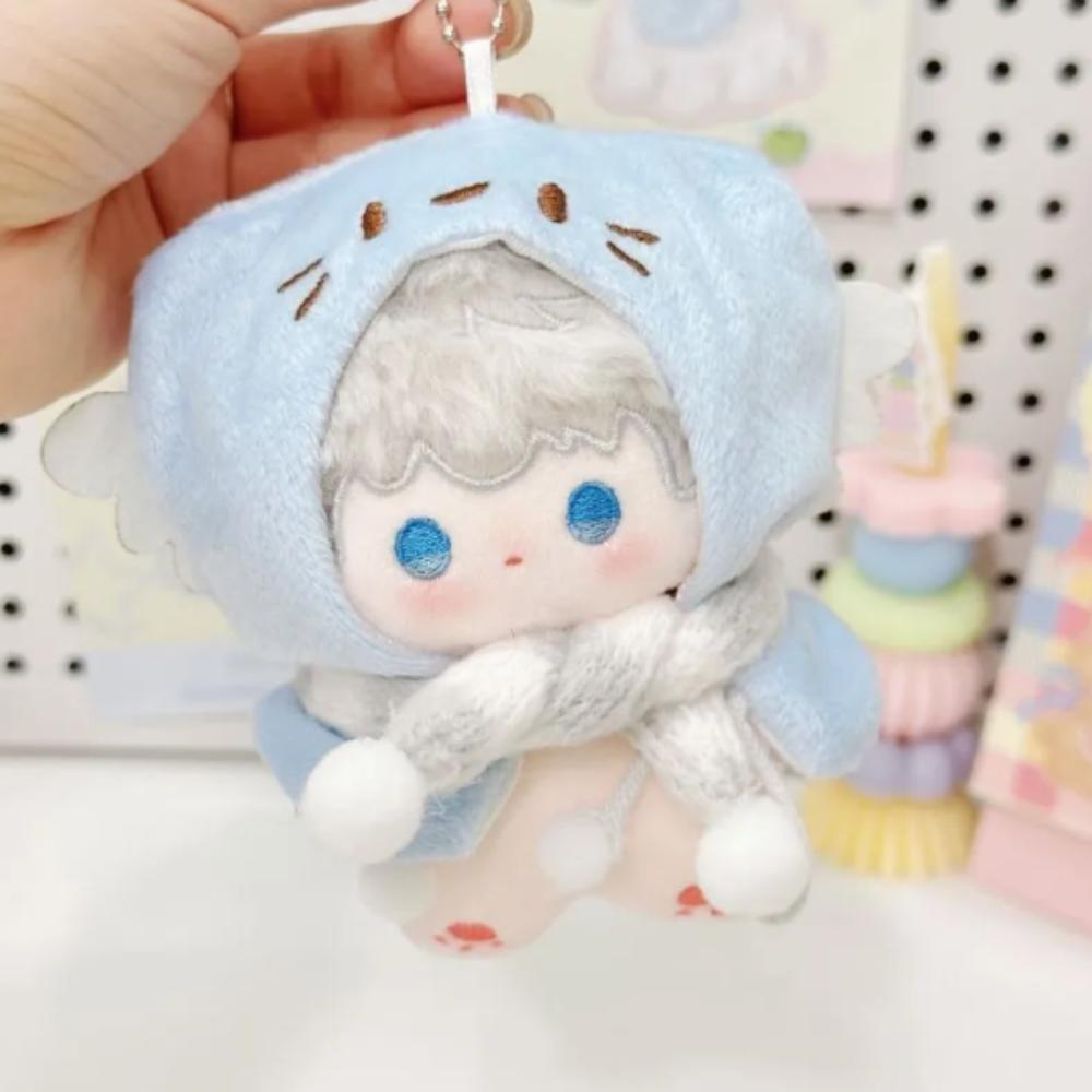 Suit Doll Clothes Outfit Scarf Doll Dress Up Set 10cm Cotton Doll Clothes  Children's Gift
