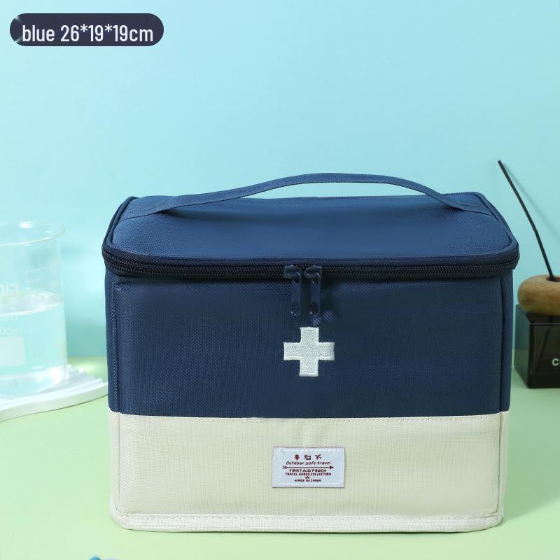 Korean Portable Medical Storage Bag - Travel Emergency Medicine Organizer