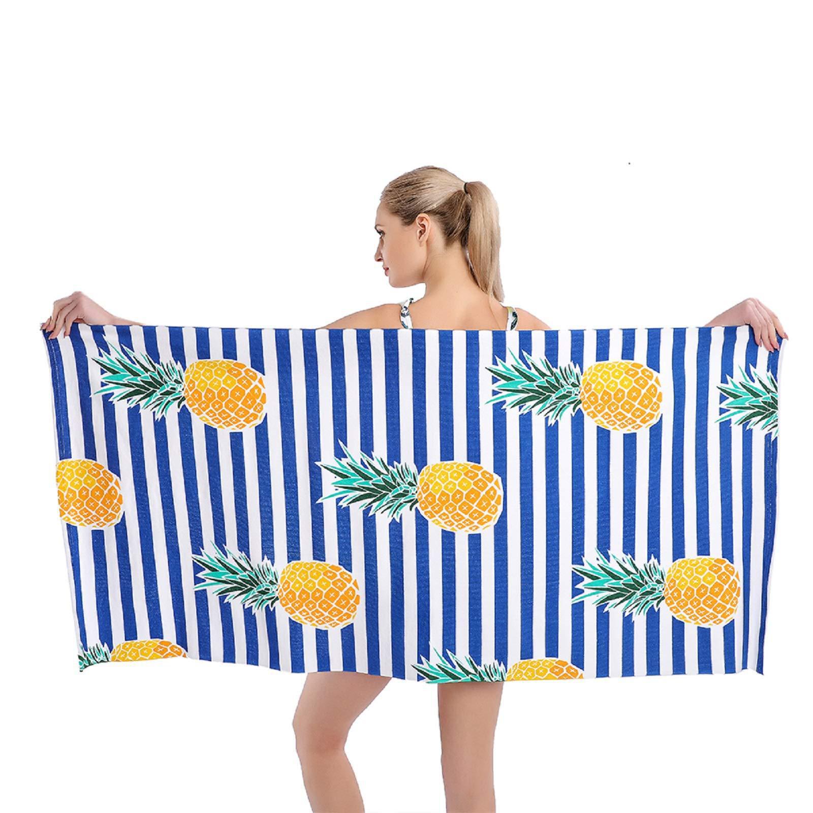 Beach Towel Children S Explosion, Double-Sided Printed Beach Blanket, Water-Absorbing Quick-Drying Children S Cartoon Microfiber 60*120cm