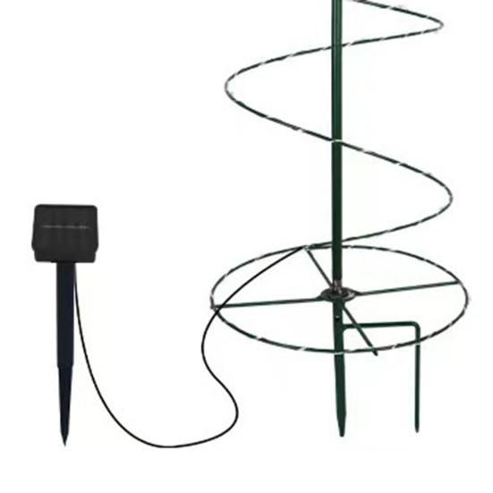 Solarna lampa ogrodowa LED Oświetlenie Dekoracyjne Odporna na Warunki Atmosferyczne Automatyczne Ładowanie Zasilana Solarnie Lampa Choinkowa Dekoracja Zewnętrzna