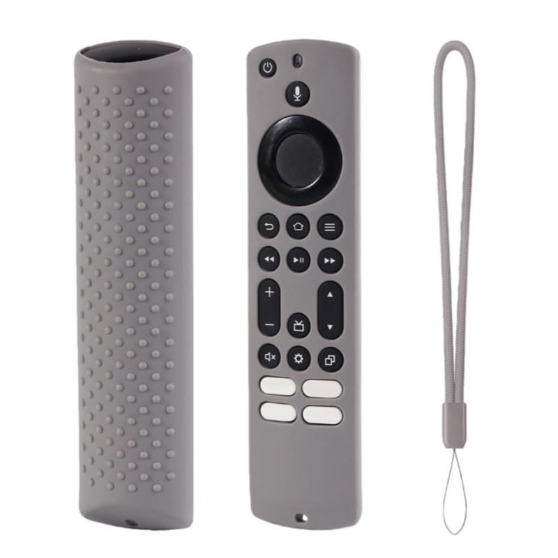 Protective Silicone Case for frie TV4 Remotes Shell Ensures Full Safety Against Drop Dust for Family Environment
