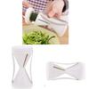 High-quality White Pp Stainless Steel Kitchen Spiralizer Shredder Cutter