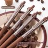 4pcs Scented Gel Pen Set 0.5 Unique Fragrance Ink ST Nib Ergonomic Grip Smooth Writing Pens Cute Novelty Office School Supplies